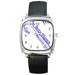 sigma 4_canes_peppermint_sing Square Metal Watch