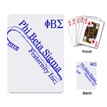 sigma 4_canes_peppermint_sing Playing Cards Single Design
