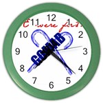 sigma 2-canes-by-albin-graphi Color Wall Clock