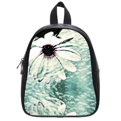 Grunge Daisy School Bag (Small) from ArtsNow.com Front