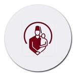 shriners_hospitals_detail Round Mousepad
