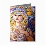 Yumi Sugai angels.The angel of the diamond.  Mini Greeting Card