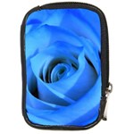 Blue Rose Custom Compact Camera Leather Case
