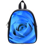 Blue Rose Custom School Bag (Small)