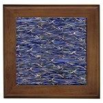 Blue Guile Custom Framed Tile
