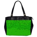 Green Custom Oversize Office Handbag (Two Sides)