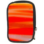 Orange Haze Custom Compact Camera Leather Case