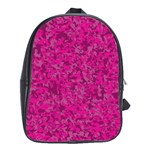 Hot Pink Custom School Bag (Large)