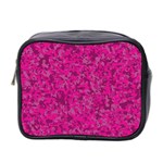 Hot Pink Custom Mini Toiletries Bag (Two Sides)