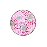 Pink Fireworks Custom Hat Clip Ball Marker (4 pack)