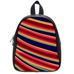 Candy Cane Custom School Bag (Small)
