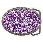 Purple Inferno Custom Belt Buckle