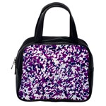 Purple Inferno Custom Classic Handbag (One Side)