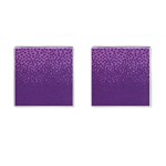 Purple Leopard Custom Cufflinks (Square)