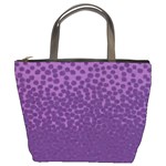 Purple Leopard Custom Bucket Bag