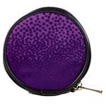 Purple Leopard Custom Mini Makeup Bag