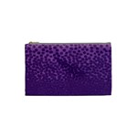 Purple Leopard Custom Cosmetic Bag (Small)