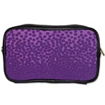 Purple Leopard Custom Toiletries Bag (One Side)