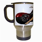 Red Hot Cruiser Travel Mug (White)