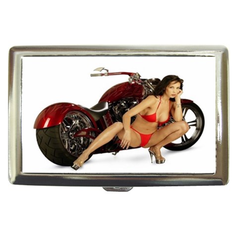 Red Hot Cruiser Cigarette Money Case from ArtsNow.com Front