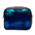 Midnight Blue Outdoors_003b Mini Toiletries Bag (Two Sides)