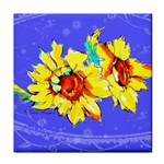 Sunflower Tile Coaster