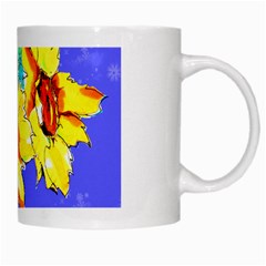 Sunflower White Mug from ArtsNow.com Right