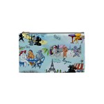 Poodles in Paris Cosmetic Bag (Small)