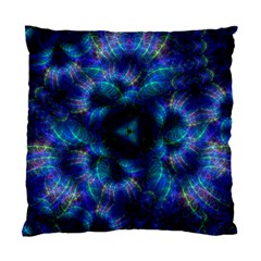 Fractal Blue Dreams Cushion Case (Two Sides) from ArtsNow.com Front