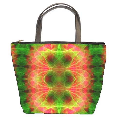 Fractal Fluro 005 Bucket Bag from ArtsNow.com Front