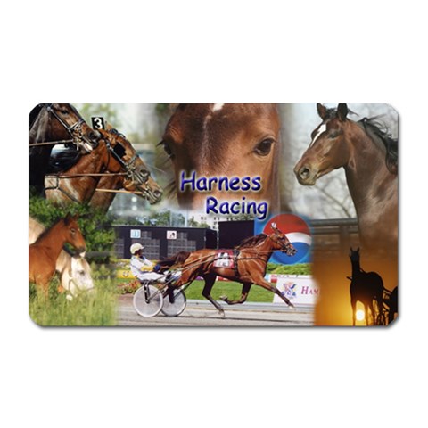Harness Racing Magnet (Rectangular) from ArtsNow.com Front