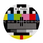 Tv Ornament (Round)