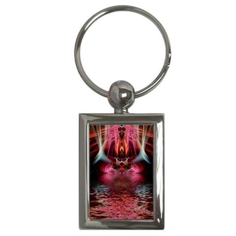 Fractalartcards022 Key Chain (Rectangle) from ArtsNow.com Front
