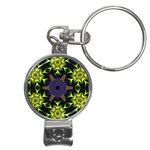 Fractal Art: May011-002 Nail Clippers Key Chain