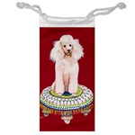 Poodle On Tuffet For Sticker Etc Jewelry Bag