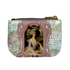 Marie Lavender Frame In Prog Square Pnk Frame Mini Coin Purse from ArtsNow.com Back