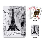 Eiffel Collage Squared Zazz Playing Cards Single Design
