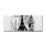 Eiffel Collage Squared Zazz Hand Towel