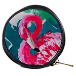 Flamingo Print Mini Makeup Bag