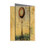Steampunk Hot Air Balloon Pillow Gold 2 For Artsnow Mini Greeting Cards (Pkg of 8)