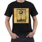 Steampunk Hot Air Balloon Pillow Gold 2 For Artsnow Black T-Shirt