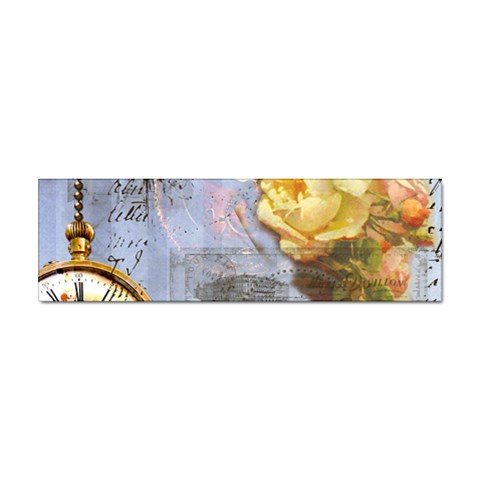 Steampunk Yellow Roses Lge Fini Square For Pillow Sticker Bumper (10 pack) from ArtsNow.com Front