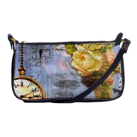 Steampunk Yellow Roses Lge Fini Square For Pillow Shoulder Clutch Bag from ArtsNow.com Front