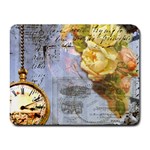 Steampunk Yellow Roses Lge Fini Square For Pillow Small Mousepad