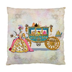 Marie Antoinette Carriage & Cakes Cushion Case (Two Sides) from ArtsNow.com Front