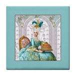 Marie Antoinette Let Them Eat Cake Tile Coaster