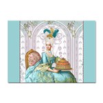 Marie Antoinette Let Them Eat Cake Sticker A4 (100 pack)