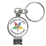 OES Lettered Nail Clippers Key Chain