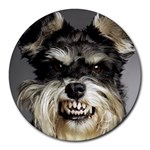 Animals Dogs Funny Dog 013643  Round Mousepad
