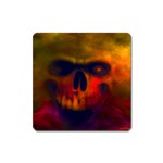 Scary Skull  Magnet (Square)